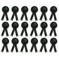 thumbnail image 1 of Unique Bargains Blank Award Ribbon, Rosette Ribbon Honorable Prize Recognition Ribbon, Black, 18Pack, 1 of 5
