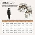 thumbnail image 4 of Hirioo Woodland Forest With Deers for Women's Pajama Sets 2 Piece Pjs Women's Long-Sleeved Pajama Set Button Down Sleepwear,S-XXL-Large, 4 of 7