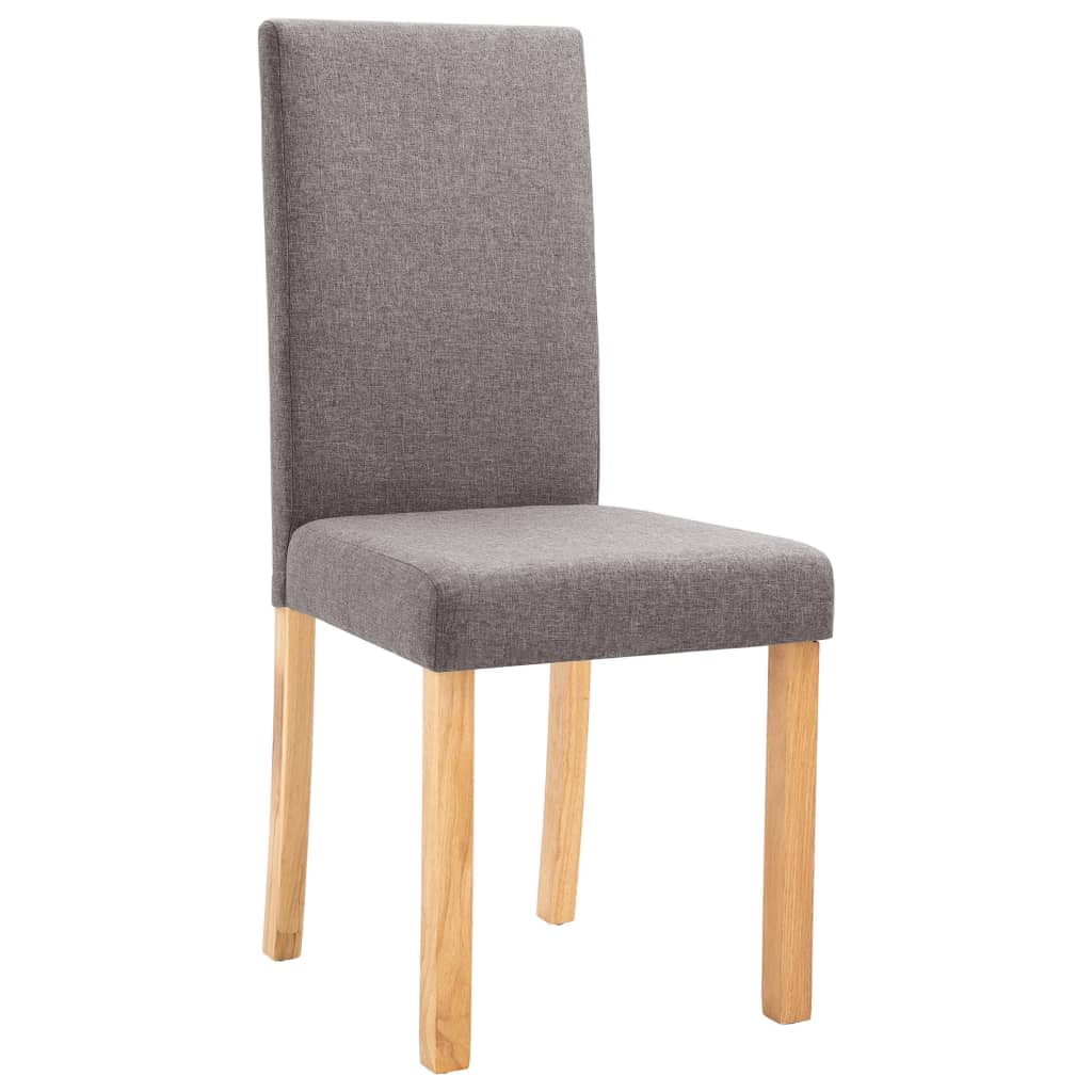 Kepooman Modern Dinner Chairs with Armrest and Wood Legs for for Kitchen Living Room, Set of 2, Brown Kepooman Modern Dinner Chairs with Armrest and Wood Legs for for Kitchen Living Room, Set of 2, Brown