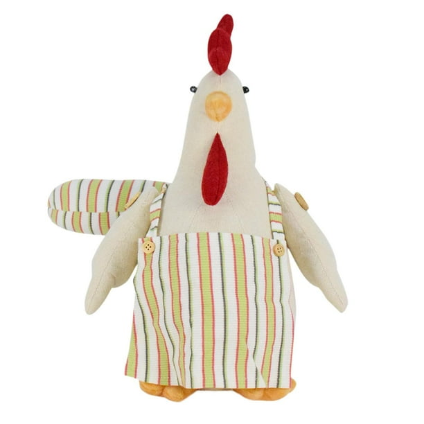 Juguete de pollo relleno, adorno de pollo, lindo y suave, regalo ideal, muñeco de pollo relleno para Pascua