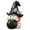 B, variant on BNNG Halloween Witch Gnome Statue - Resin Fall Decor, Cute Witch Figurine for Table Centerpiece, Halloween Ornaments, Home & Party Decoration