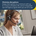 thumbnail image 3 of Auriculares Bluetooth Jabra Evolve 65 SE Link380a UC Stereo, 3 of 6