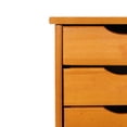 thumbnail image 4 of Adeptus Solid Wood C0008  6 Drawer Roll Cart - Med Pine, 4 of 5