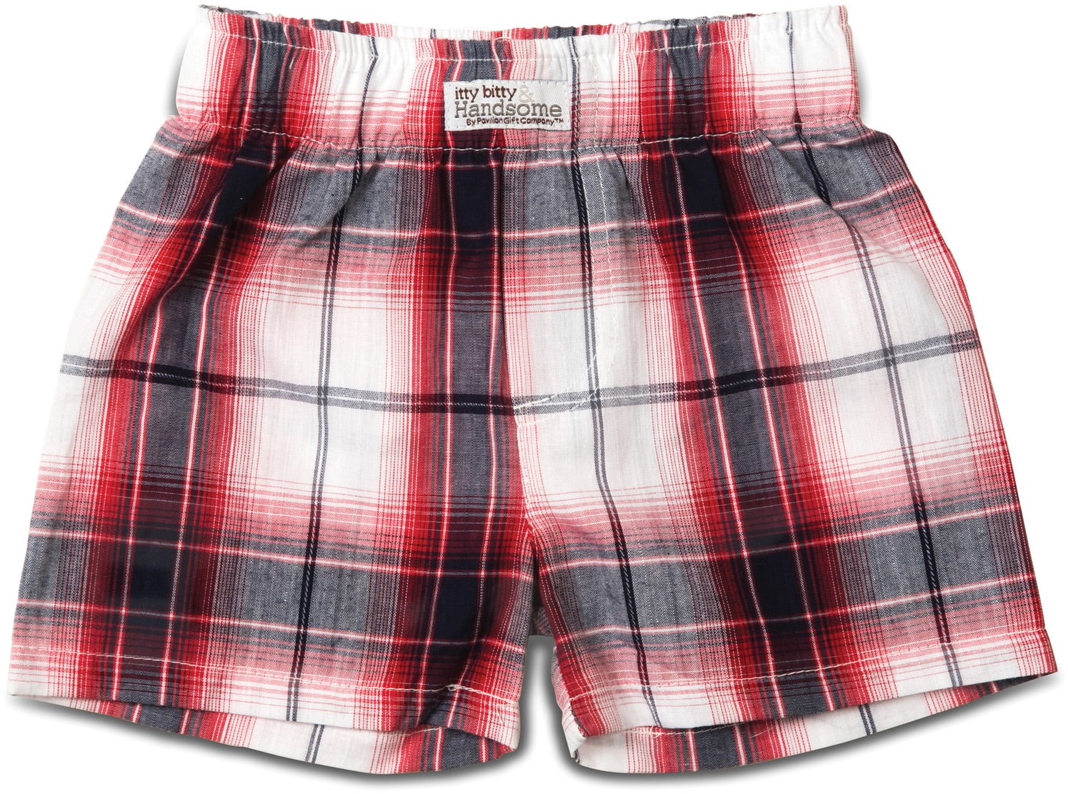 baby tartan shorts