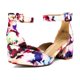 thumbnail image 5 of Zapatos DREAM PAIRS ANNEE Floral Tacones Gruesos de Punta, 5 of 7