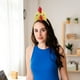 thumbnail image 5 of 3 diademas de gallo, diadema de pollo de dibujos animados, accesorio para disfraz de pollo, diademas divertidas para disfraz de gallo, diadema de fiesta, 5 of 7