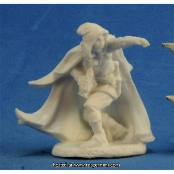 25mm Scale Arran Rabin, Wizard - Bones
