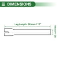 thumbnail image 3 of Tubo recto OD 4.25" T304 para silenciador de automóvil, tubería de 12" de longitud, expandido en un extremo cortado, pulido de superficie, tono plateado, 3 of 7