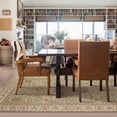 thumbnail image 5 of My Magic Carpet 6'x9' Machine Washable Non-Slip Dining Living Room Area Rug - Kenya Beige, 5 of 6