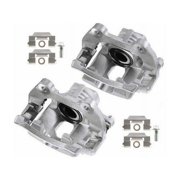 Rear Brake Caliper Set - Compatible with 2009 - 2017 Chevrolet Traverse Sport Utility - Autopart Premium