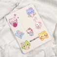 thumbnail image 4 of Funda de silicona de dibujos animados Kawaii Hello Kitty para iPad Mini 4 5 6 7,9 8,3 En Air 3 4 10,9 funda para iPad 2022 2021 Pro 11 12,9, 4 of 5