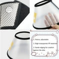 thumbnail image 3 of DEELLEEO Dog Cone Collar Adjustable Protective Collars for Pet Dog Cat Recovery After Sergery (L), 3 of 4