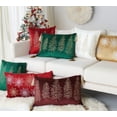 thumbnail image 4 of SAFAVIEH Cinthia Snowflake Pillow, 16" x 24", Gold, 4 of 6