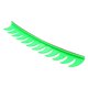 thumbnail image 3 of Decoración de casco, decoración de casco de motor, pegatina para sombrero, peluca divertida, cabello creativo Verde, 3 of 9