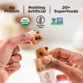 thumbnail image 4 of Mini, Chocolate Covered Peanut Butter Protein Bar, Protein Snack, Snack Bar, Organic, Gluten Free, Soy Free, Non GMO, No Sugar Alcohols, 1.05 Ounce Bar, 18 Count, 4 of 5