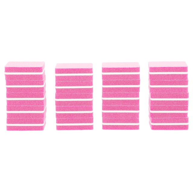 50pcs Mini Buffer Block Sponge Nail Polish Sanding Buffer Strips Nail File Block