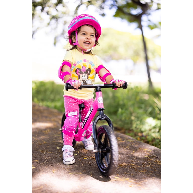 Strider 12 Classic Bike, Pink - No Pedal Balance Bicycle for Kids