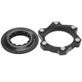 thumbnail image 1 of Qiilu Brake Center Lock Bike 6 Bolts Disc Rotor Adapter Set Bicycle Alloy Accessory, 1 of 8