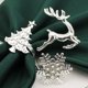 thumbnail image 1 of WEUVEB 12Ud Para Servilletas Navideños En Color Plata Para Eventos, 1 of 8