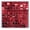 Mirror Red, variant on Disco Wall Panels, 16Pcs Shimmer Sequin Backdrop Panels, Easy Setup Reusable Square Decorative Wall Backdrop for Wedding Birthday Party Events