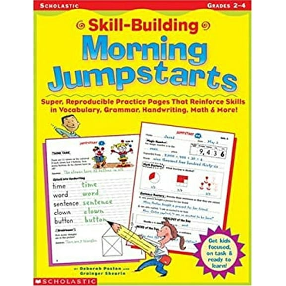 Pre-Owned Skill-building Morning Jumpstarts, Grades 2-4 (Paperback) 0439131162 9780439131162