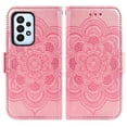 thumbnail image 6 of Asuwish Compatible with Samsung Galaxy A23 5G/4G Wallet Phone Case and Tempered Glass Screen Protector Flip Credit Card Holder Stand Mandala Flower Cell Cover for A 23 23A 6.6 Women Pink, 6 of 8