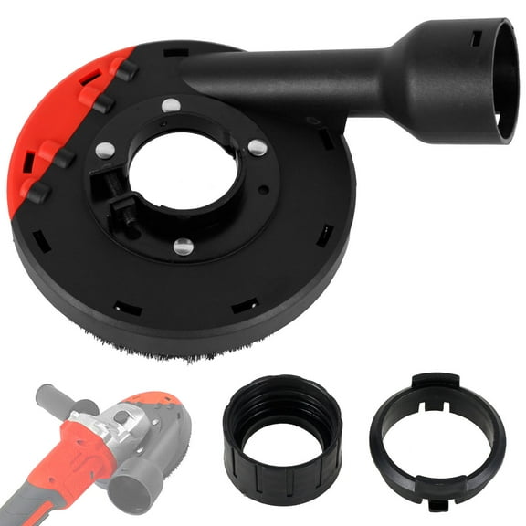 BUTORY Angle Grinder Dust Shroud Professional Surface Grinding Dust Shroud Durable Model 100/125 Grinding Dust Cover Premium Angle Grinder Attachment for Angle Grinder