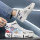 thumbnail image 2 of Zapatillas de deporte para hombre, zapatos de lona informales de alta calidad, par de zapatos bonitos para patinar para niña, envío gratis, zapatos de patineta para mujer de diseño de lujo, 2 of 5