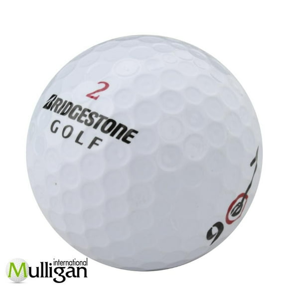 Mulligan - 48 Bridgestone e6 4A Recycled Used Golf Balls, White