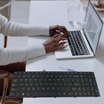 thumbnail image 3 of Clavier d'Ordinateur Portable Remplacement Claviers Accessoire Composant de Dactylographie Remplacement PC Disposition US Clavier Anglais Remplacement pour B5400, 3 of 6