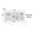 thumbnail image 4 of Sauder La Collection Aspen Post Surmeuble en Finition Pebble Pine, 4 of 6