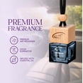 thumbnail image 3 of Air Jungles Car Air Freshener Hanging Diffuser 3 Ct, Lavender Scent, 8 ml Each, Natural Essential Oil, Everyday Freshness Fragrance, Auto Accessories for Men and Women, For Rearview Mirror, 3 of 5