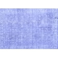 thumbnail image 1 of Ahgly Company Machine Washable Indoor Rectangle Persian Blue Traditional Area Rugs, 8' x 10', 1 of 4