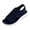 Black, variant on Rokment Womens Knit Mesh Athletic Orthopedic Slingback Sandals Open Toe Slip on Casual Wedge Shoes Breathable Comfortable Walking Sneakers Summer Beige Size 6.5