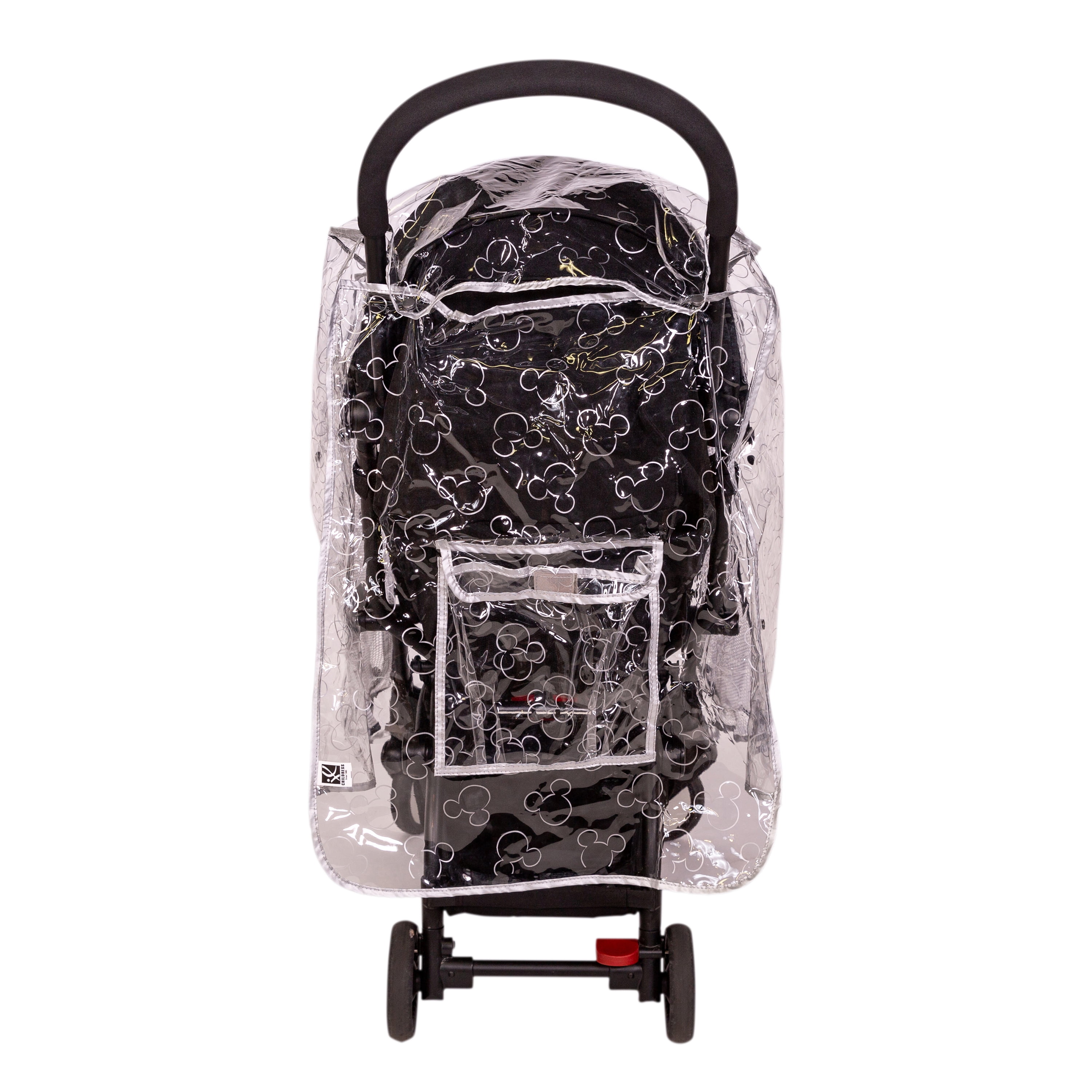 Disney Baby by J.L. Childress Stroller Rain Cover - Stroller Poncho, Baby Stroller Accessories for Travel - Mickey Mouse