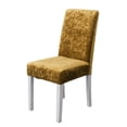 thumbnail image 1 of Velvet Shiny Fabric Chair Covers Universal Size Stretch Chair Covers Slipcovers, 1 of 6
