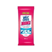 5 Pack - Wet Ones Big Ones Fresh Scent Antibacterial Wipes 28 Each