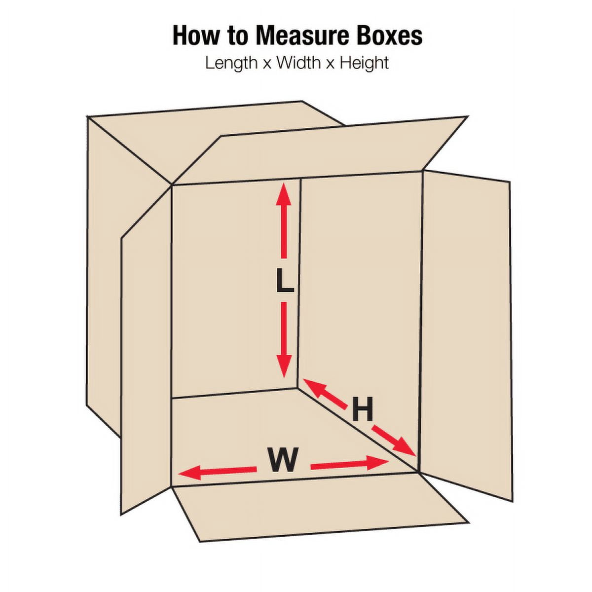 Box Partners Corrugated Boxes 12" x 10" x 6" Kraft 25/Bundle 12106