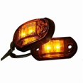 thumbnail image 3 of 12V / 24V 2 LED Side Marker Lights Lamp For Car Truck Trailer E-marked, 3 of 3