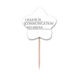 thumbnail image 1 of Cito lo importante en la comunicación y los medios de comunicación Selección de pastelitos Star lable Flag en palillos de dientes, 1 of 3
