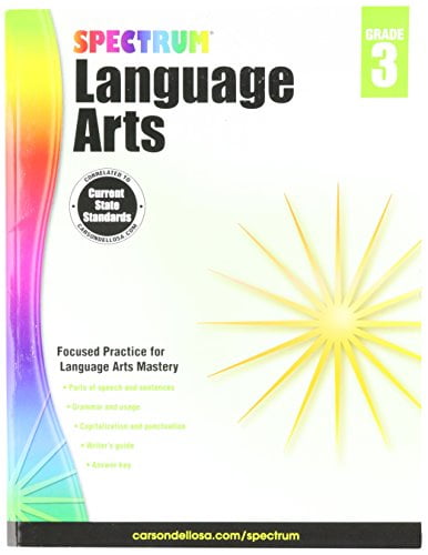 Carson Dellosa - Spectrum Language Arts Focused Practice for Language ...