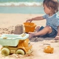 thumbnail image 2 of YWIYIUD 12PCS Reusable Beach Toy Set with Sand Car and Cute Model for Beach Backyard Park Pool and Outdoor Activities Practical Beach Interactive Toys for Parent and Teens, 2 of 8