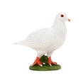 thumbnail image 2 of D-GROEE High Simulation Printed Pigeon Figurine Love Peace Pigeon Model Animal Statue Photography Props, 2 of 8