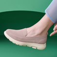 thumbnail image 6 of Women's Knitted Mesh Lightweight Walking Sneakers Casual Lightweight Arch Support Slip On Orthotic Soft Sole Shoes Breathable Non Slip Work Shoes, 6 of 8
