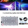 thumbnail image 1 of 1 To 8 Multi Way RGB PWM HUB 12V/4 Pin for Fan Motherboard (SATA+Shell) Ndcxsfigh Para estrenar, 1 of 8