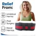 thumbnail image 5 of Umbilical Hernia Belt for Men and Women - Abdominal Support Binder with Compression Pad - Navel Ventral Epigastric Incisional and Belly Button Hernias Surgery Prevention Aid, 5 of 6
