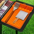 thumbnail image 1 of Chmadoxn Kitchen Gadgets, Kitchen Accessories, Silica Gel Frying Pan Tool Mat Large Silica Gel Spatula Mat With Drip Pad Grill Utensil For Kitchen Cooking And Countertops Accessories For utensil pad, 1 of 7