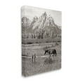 thumbnail image 4 of Stupell Industries Horse & Mountain Scenery Landscape Photography Gallery Wrapped Canvas Art Print Wall Art, 36 x 48, 4 of 8