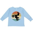 thumbnail image 3 of Inktastic Dirt Biking Motocross Retro Boys or Girls Long Sleeve Toddler T-Shirt, 3 of 5