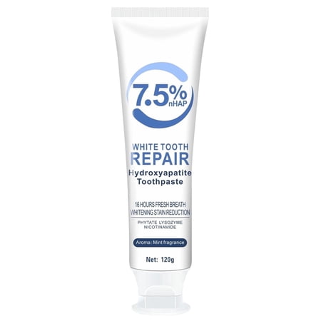 7.5% Hydroxyapatite Toothpaste Whitening Toothpaste Gentle Mint Fresh Breath